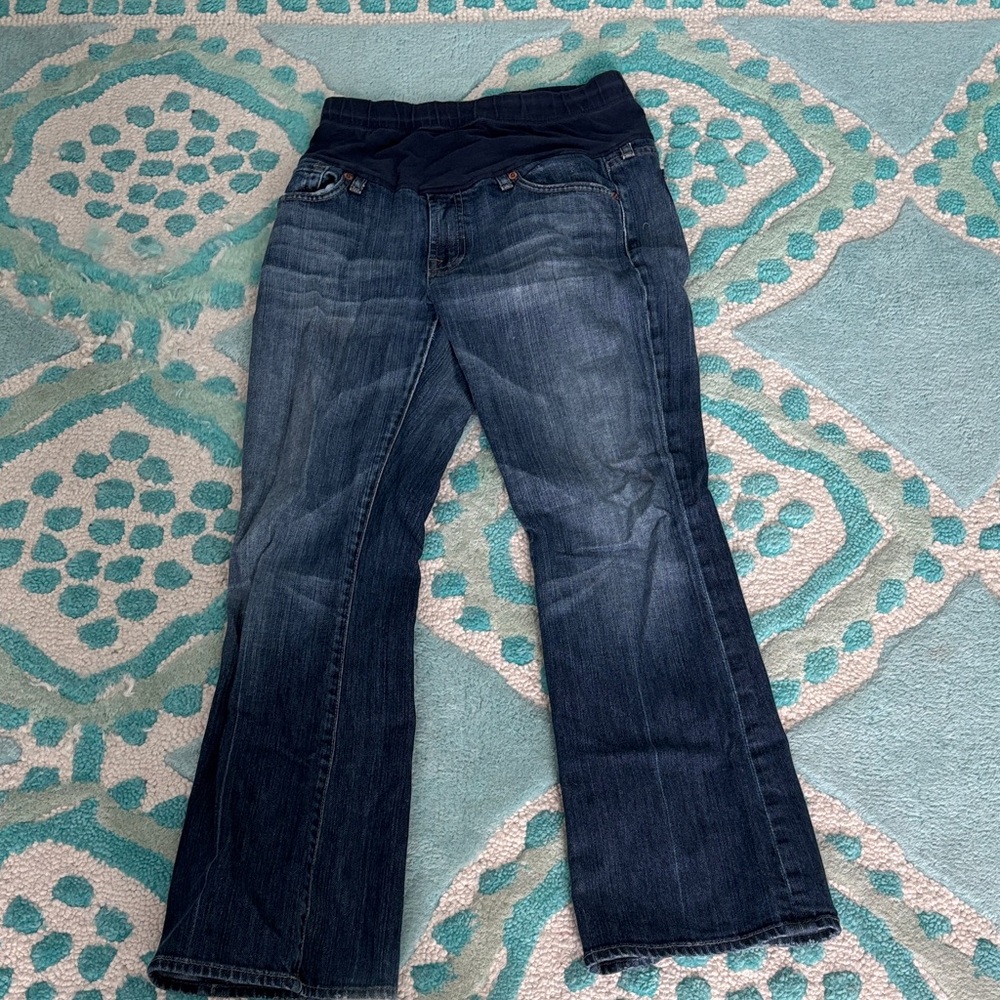 A Pea in the Pod Seven for all Mankind Maternity Jeans size 30